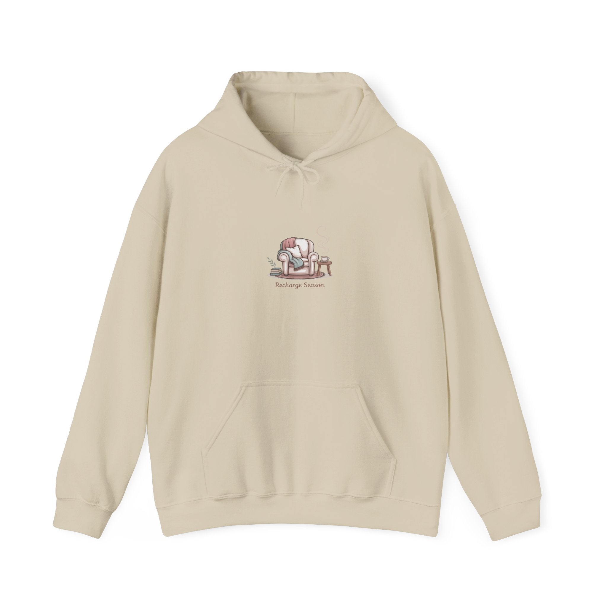 Cozy Reading Nook Hoodie — 'Bookshop Dreams' Graphic Sweatshirt