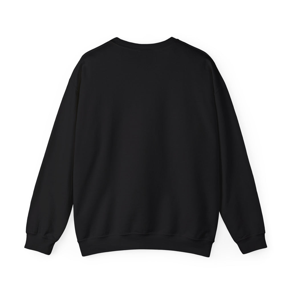 Crewneck Sweatshirt — "Soft Life? Hard Reset." Minimalist Motivational Pullover