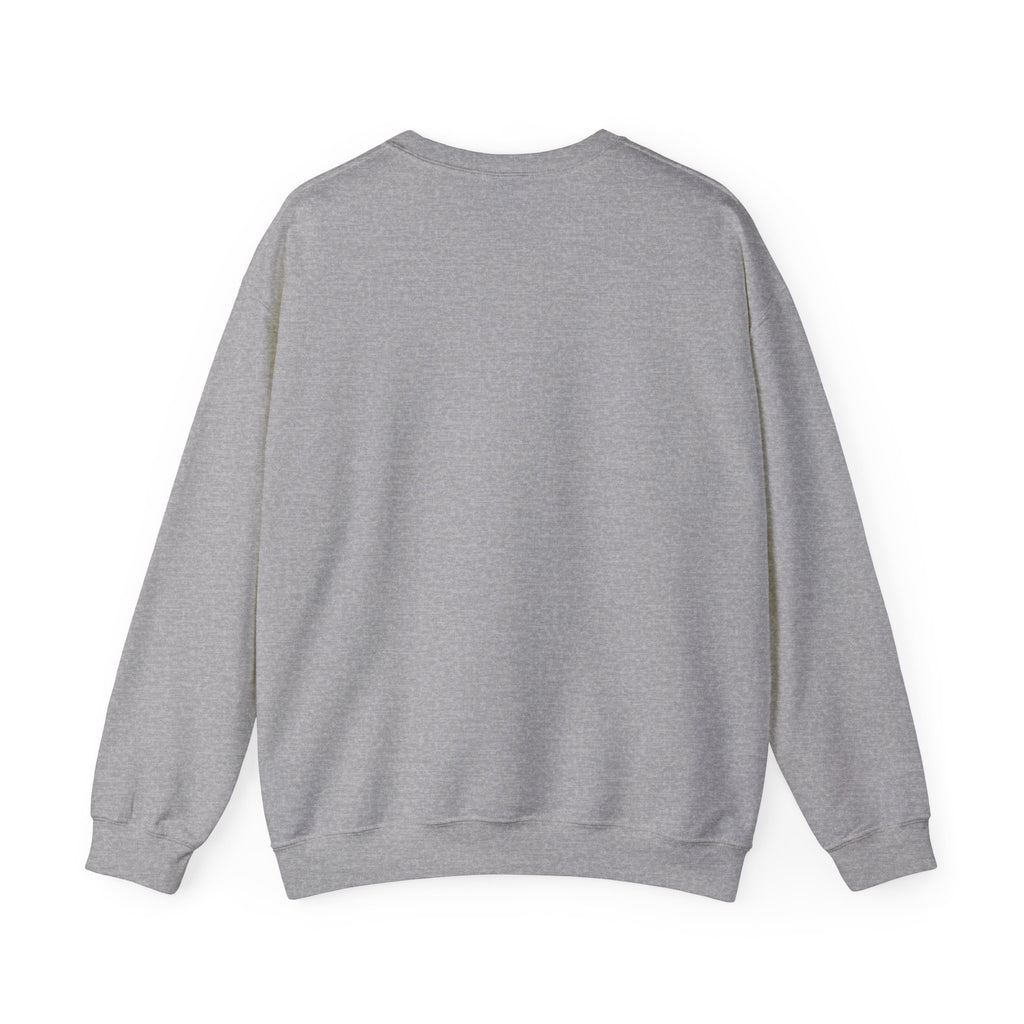 Crewneck Sweatshirt — "Soft Life? Hard Reset." Minimalist Motivational Pullover