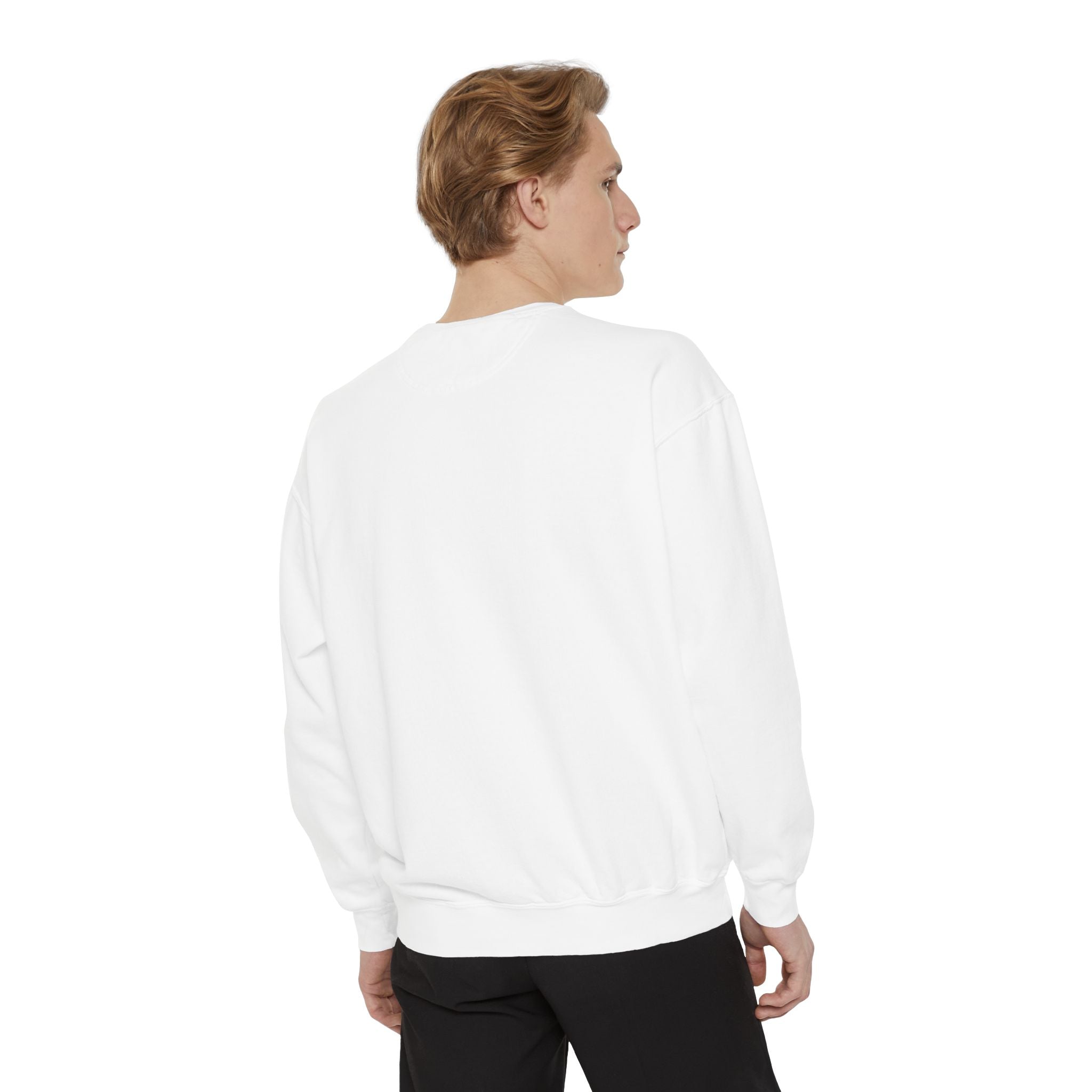 Sweatshirt — "Own It Your Way" Minimal Chest-Print Crewneck